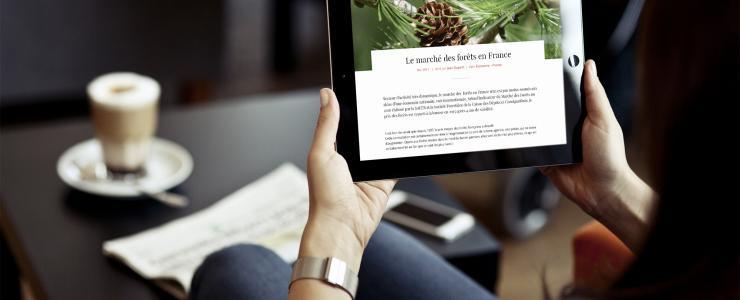 The forest time, le magazine connecté à la forêt