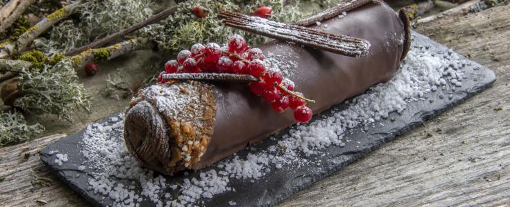 La bûche forestière 64% chocolat