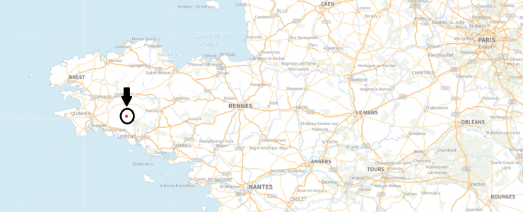 Forêt de feuillus dans le Morbihan